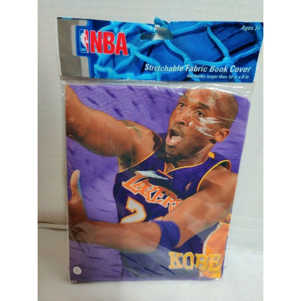 Kobe Bryant Lakers NBA Book Cover Stretchable Fabric Official Licensed 1…
